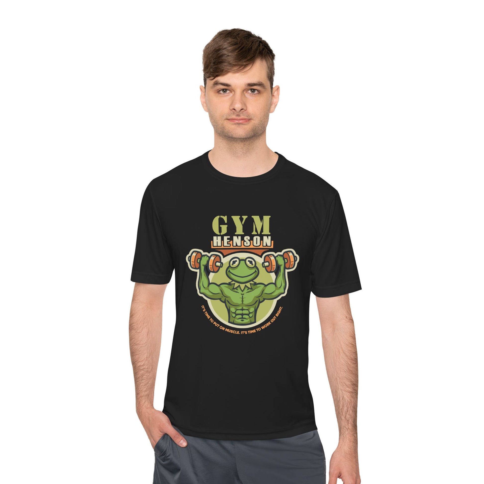 T-Shirt Workout Shirt - Gym Henson Moisture Wicking Tee | Motivational Fitness Apparel