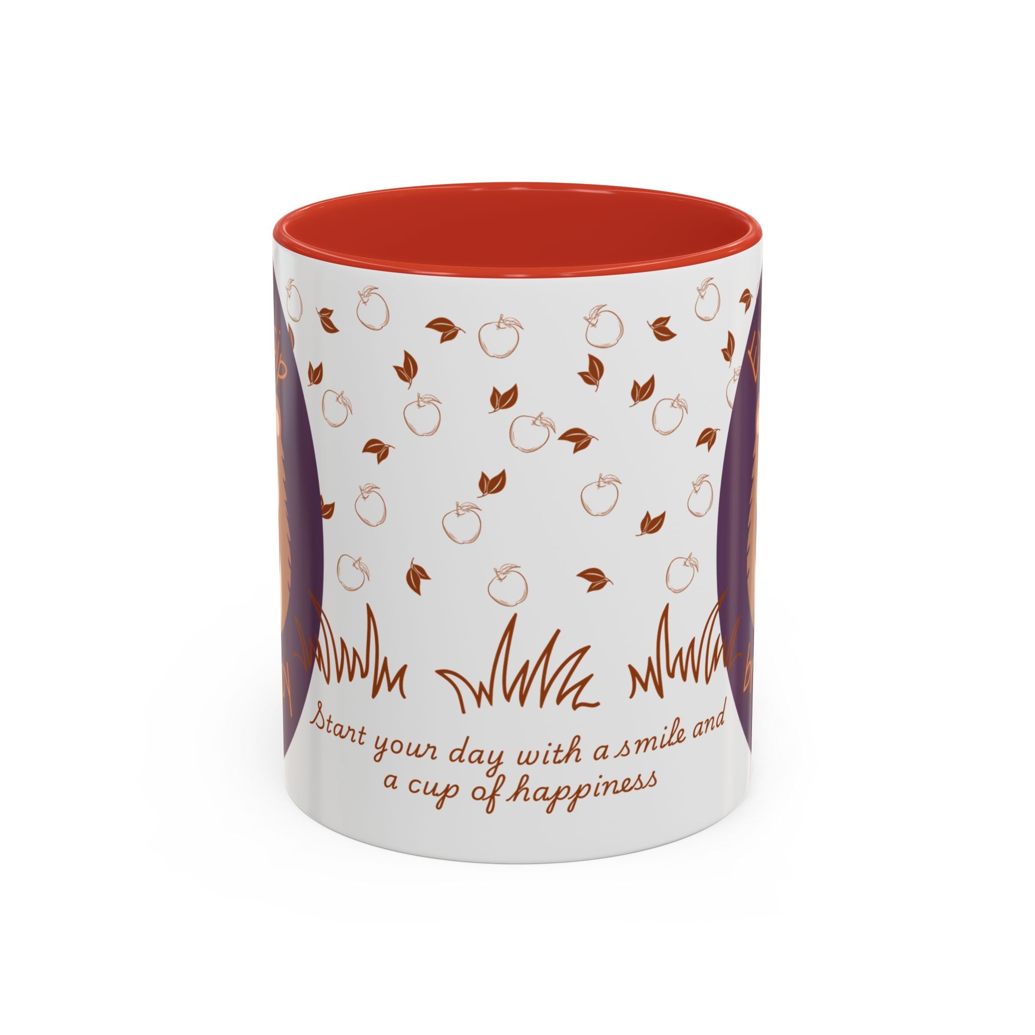 Cute Hedgehog Accent Coffee Mug , Funny Gift for Animal Lovers, (11oz) (15oz)
