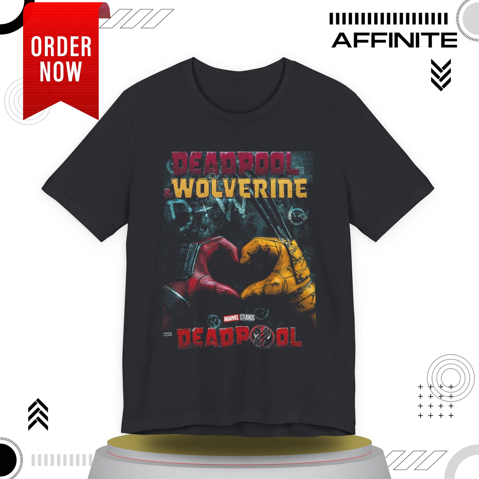 T-Shirt Deadpool Wolverine T-Shirt | Marvel Unisex Graphic Tee | Perfect Gift for Fans