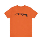 T-Shirt Bang Graphic Unisex Jersey Short Sleeve Tee - Casual Streetwear T-Shirt Heather Orange