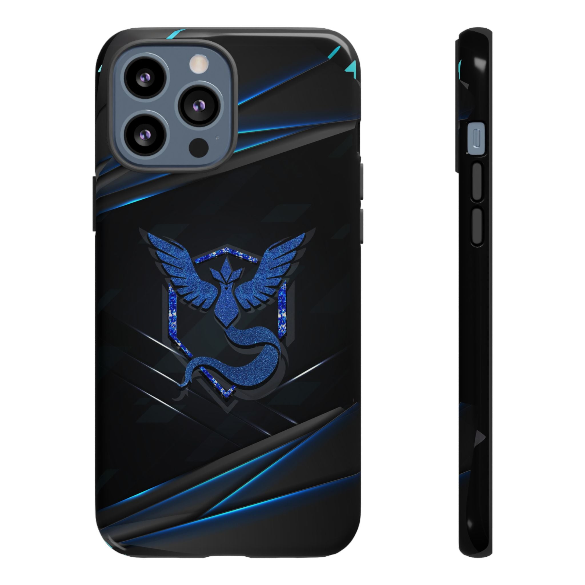 Team Mystic Phone Case - Tough Dual-Layer Protective Case for iPhone, Samsung, Pixel