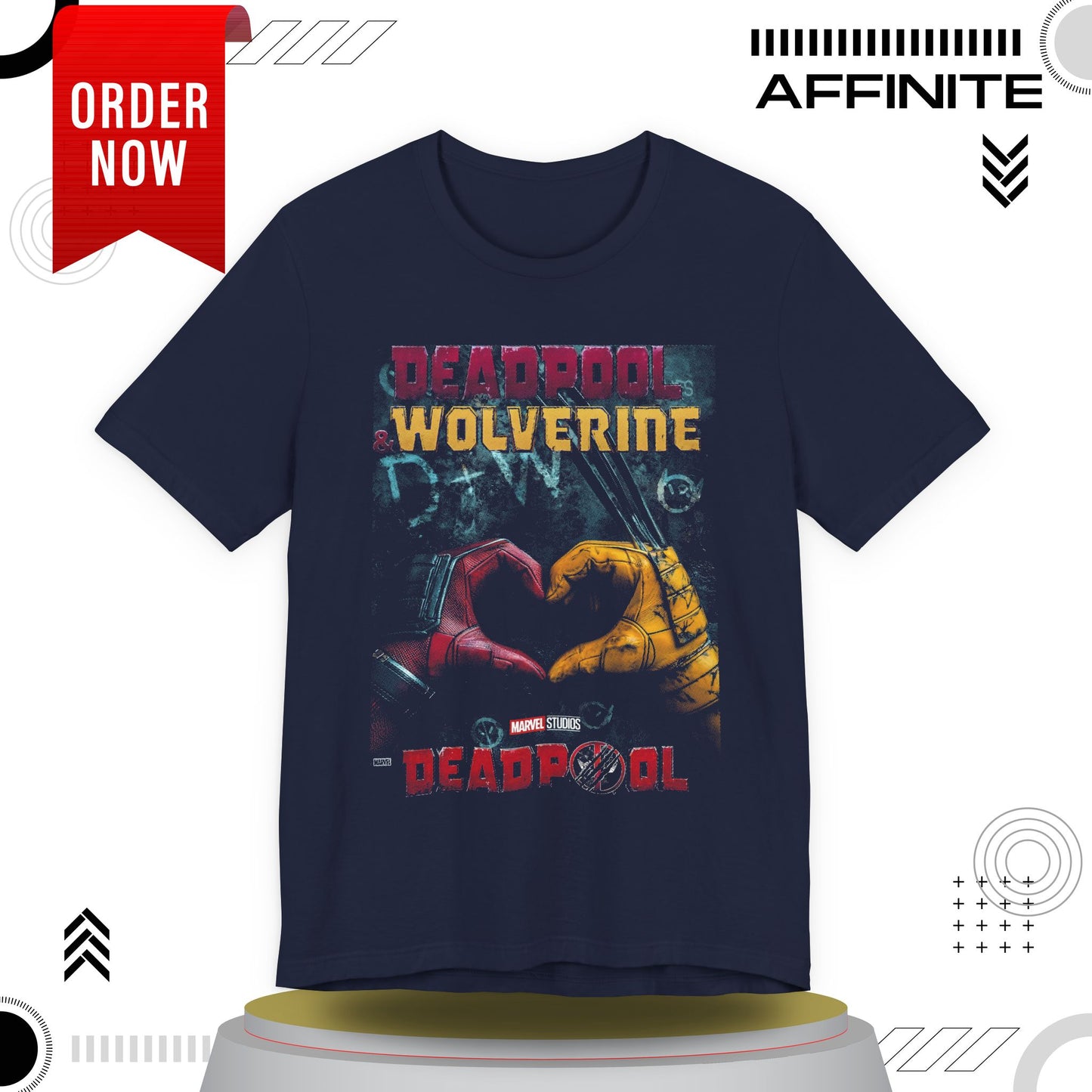 T-Shirt Deadpool Wolverine T-Shirt | Marvel Unisex Graphic Tee | Perfect Gift for Fans