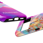 Vibrant 3D Cube Phone Case - Colorful Gradient Art for iPhone, Samsung & Pixel
