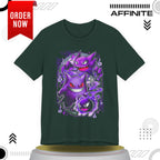 Ghostly Kanto Vibes Unisex Jersey Short Sleeve Tee - Spooky Design