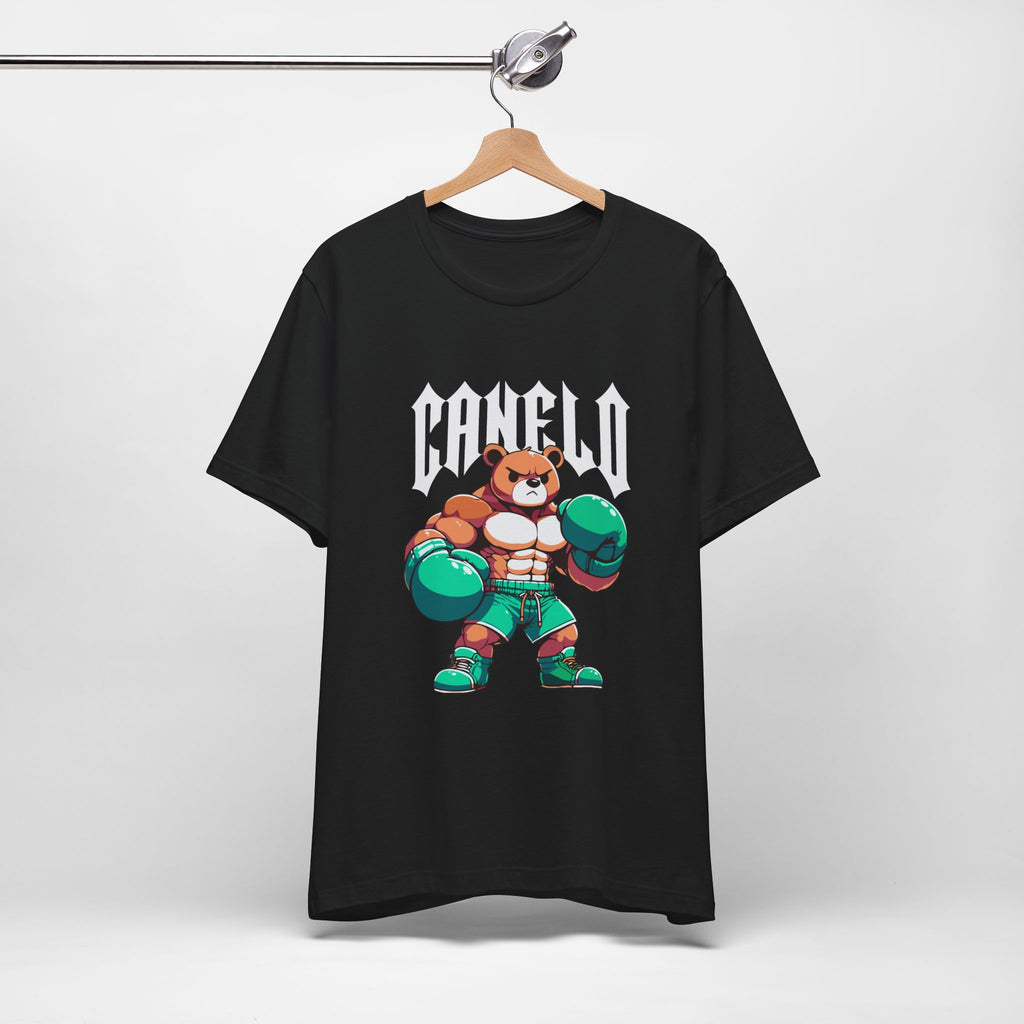 Boxing Bear T-Shirt - Unisex Jersey Short Sleeve Tee Inspired by Canelo