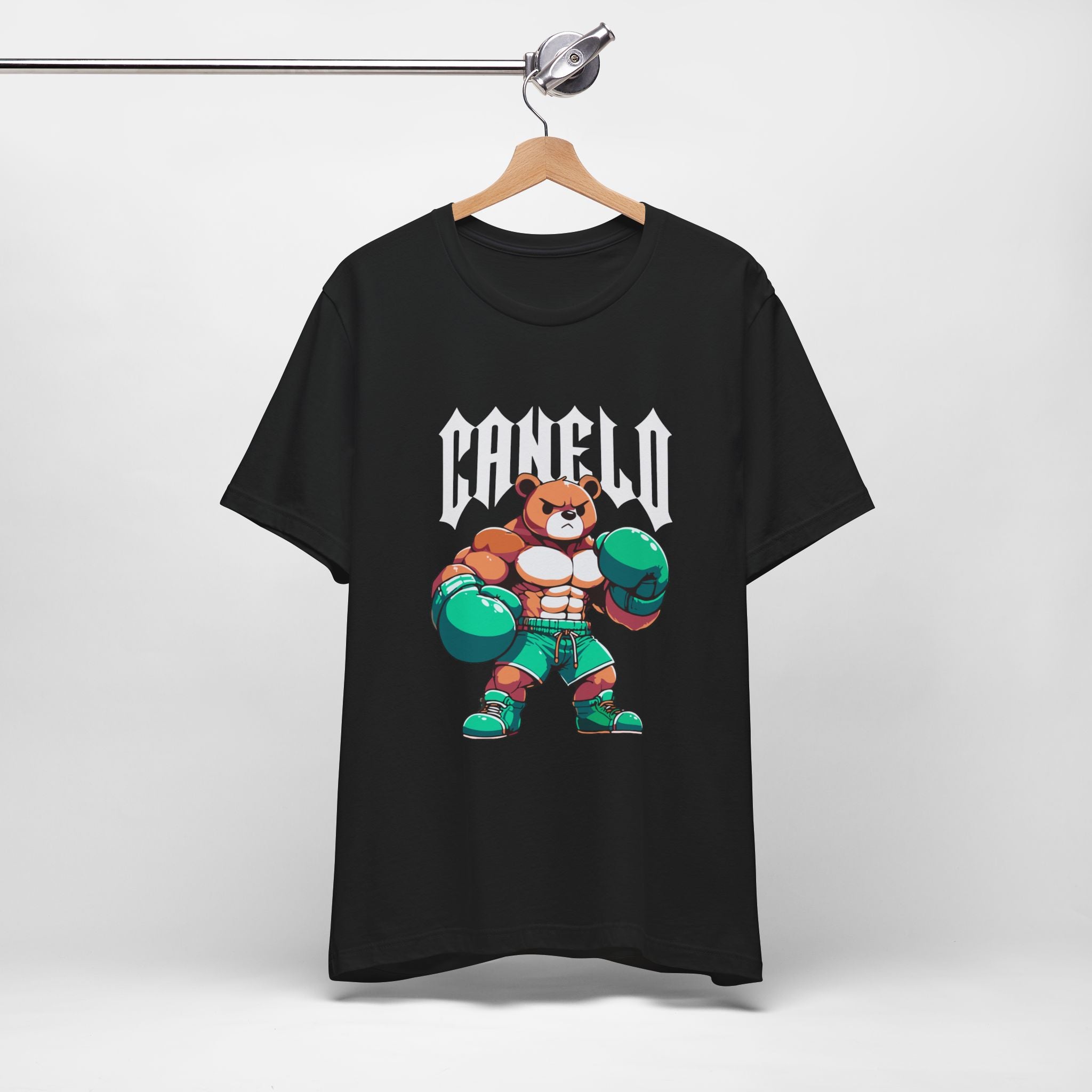 Boxing Bear T-Shirt - Unisex Jersey Short Sleeve Tee Inspired by Canelo