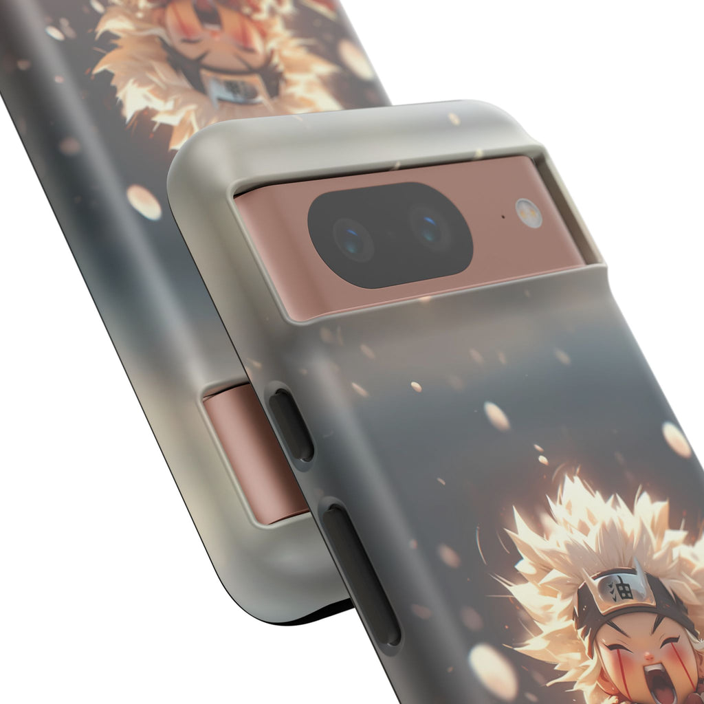 Anime Phone Case – Chibi Jiraiya Tough Protective Case for iPhone & Samsung