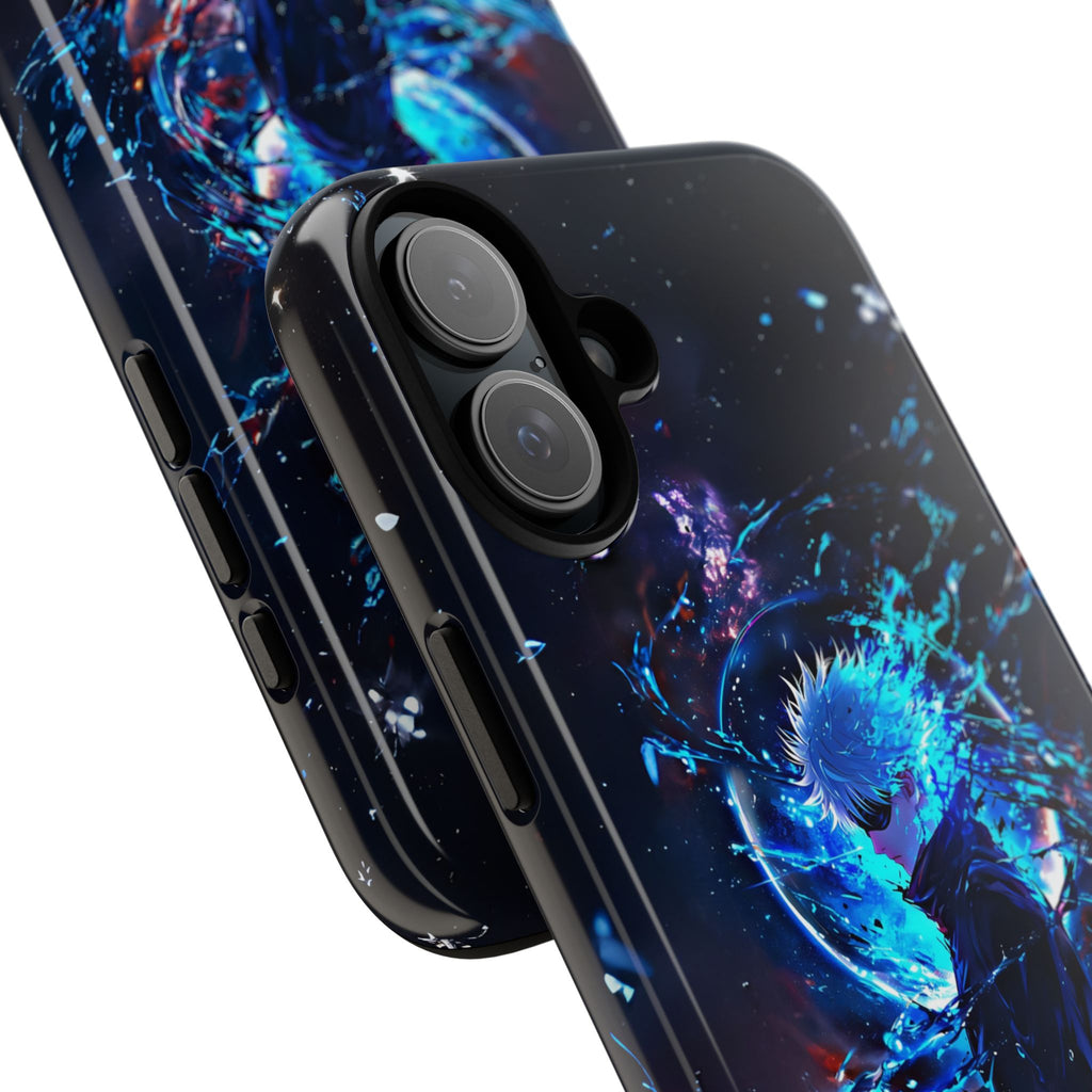 Anime Tough Phone Case – Gojou Satoru Design for iPhone, Samsung, and Google Pixel