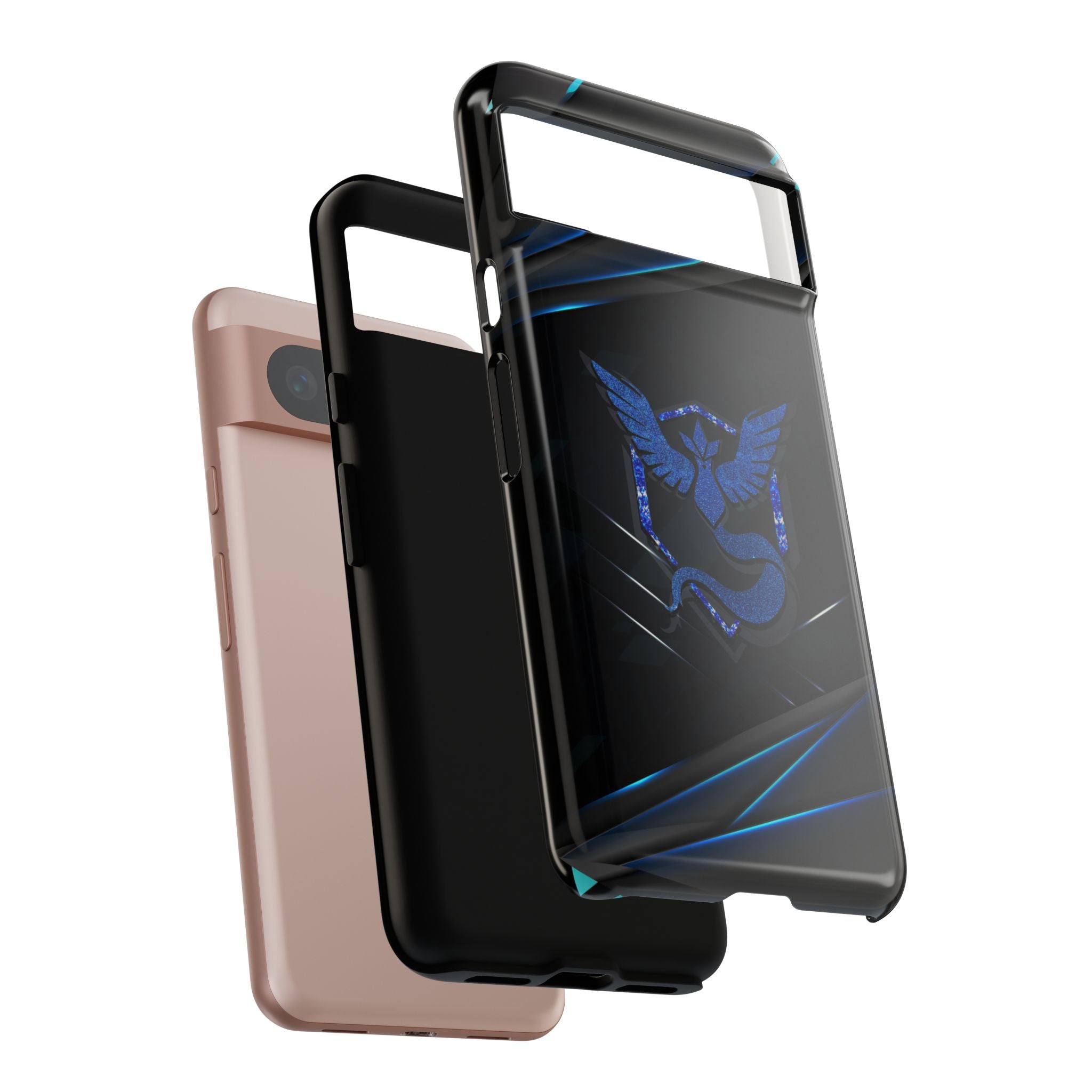 Team Mystic Phone Case - Tough Dual-Layer Protective Case for iPhone, Samsung, Pixel