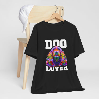 T-Shirt Dog Lover Graphic Tee | Unisex Short Sleeve T-Shirt for Dog Enthusiasts