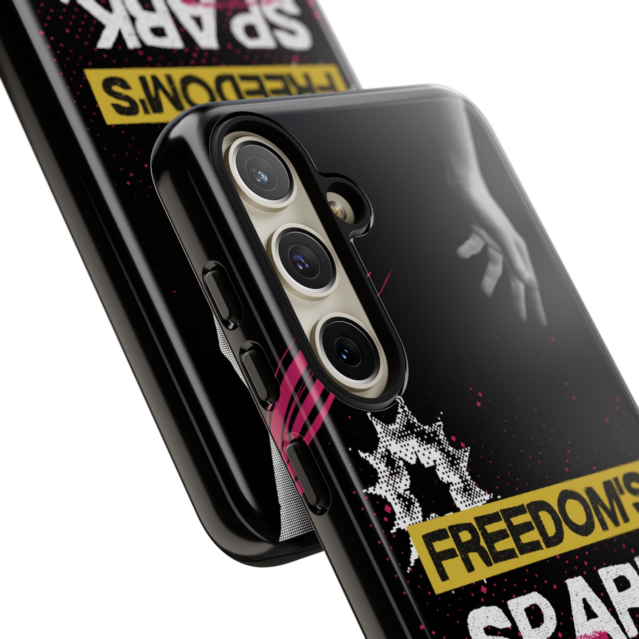 Tough Cases - Freedom's Spark Motivationsl Themed Phone Protection for iPhone, Samsung, and Google Pixel (Matte/Glossy)