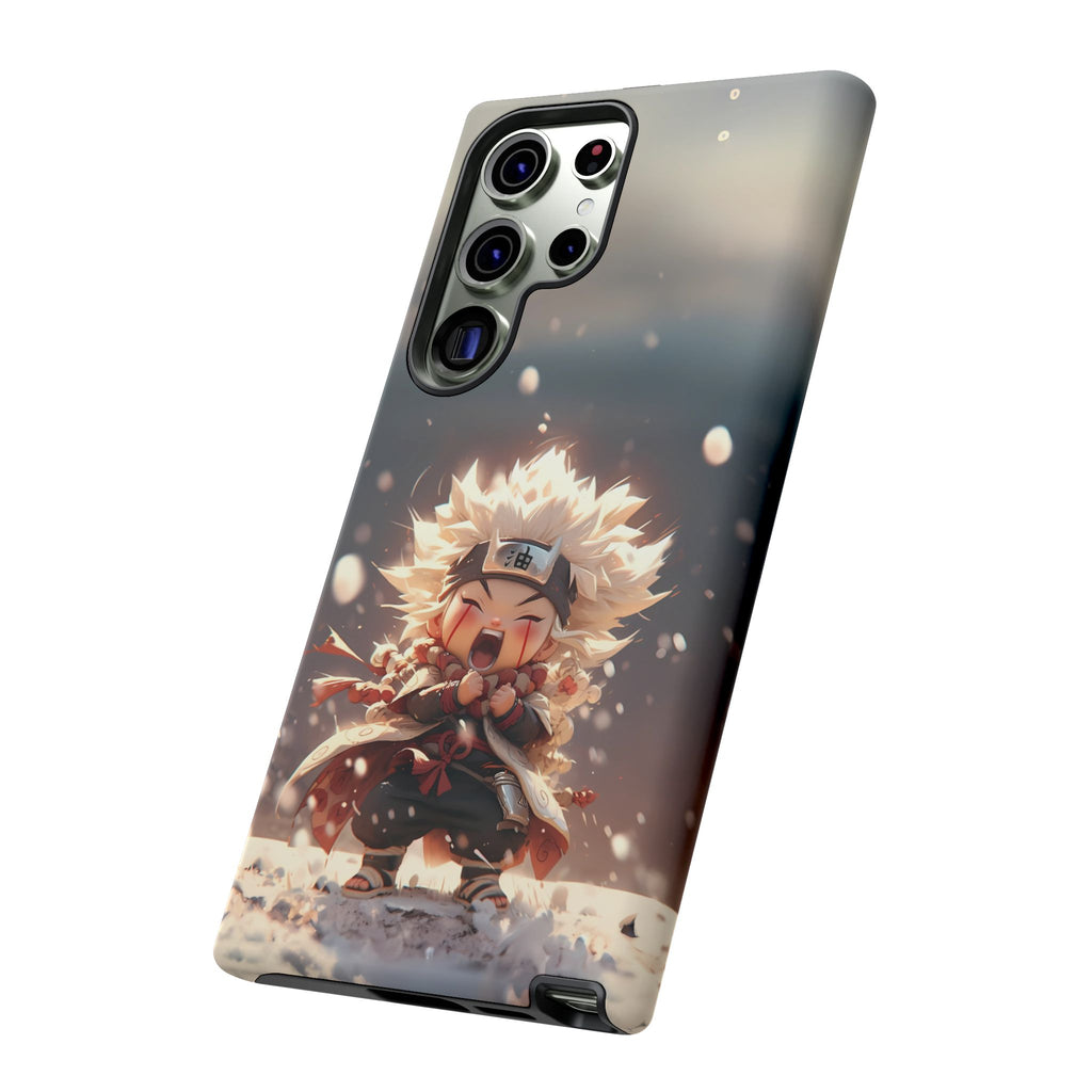 Anime Phone Case – Chibi Jiraiya Tough Protective Case for iPhone & Samsung