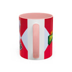Mighty Morphin Power Rangers Pink Ranger Ceramic Mug - 11oz & 15oz Coffee Mug - Accent Mug for Pop Culture Fans