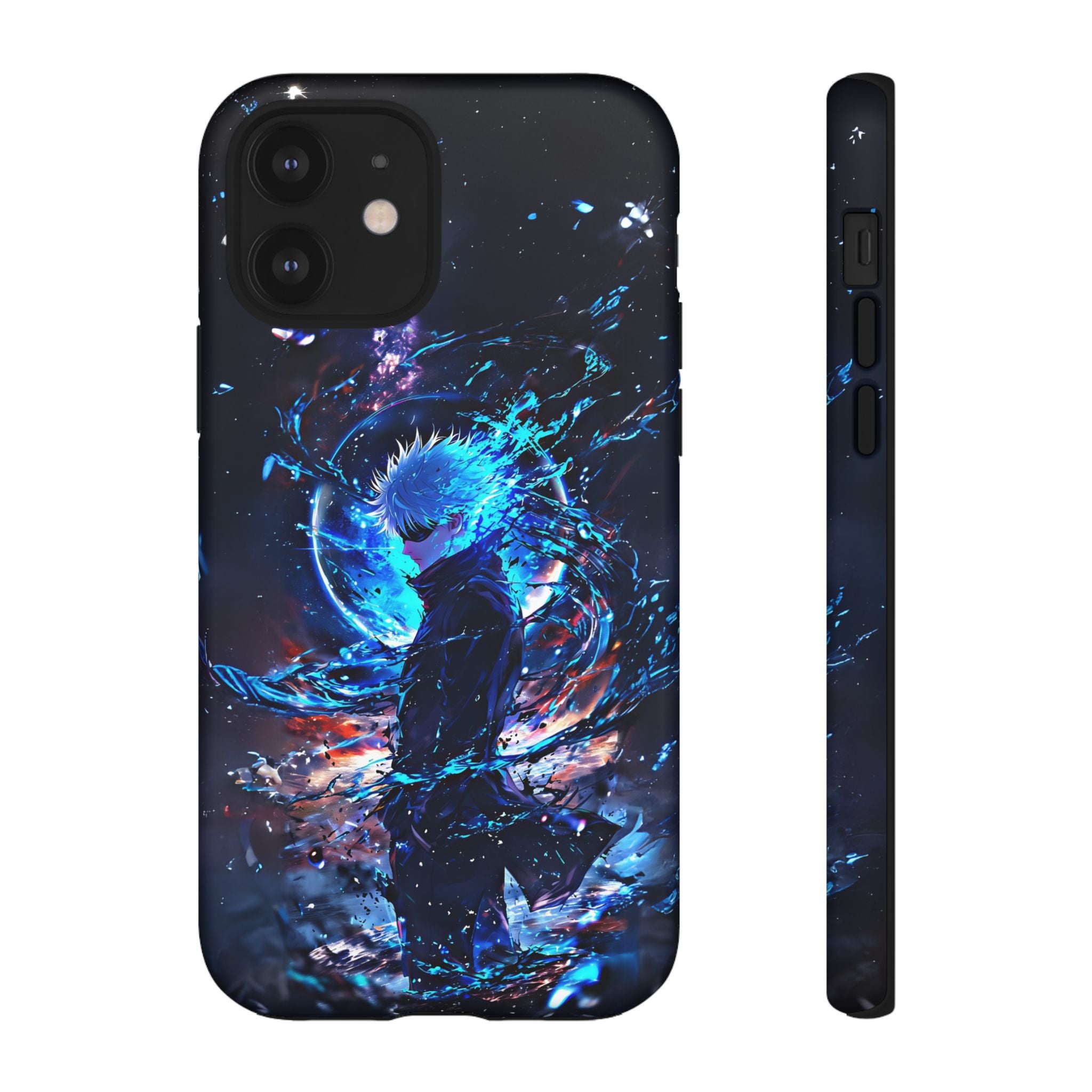 Anime Tough Phone Case – Gojou Satoru Design for iPhone, Samsung, and Google Pixel