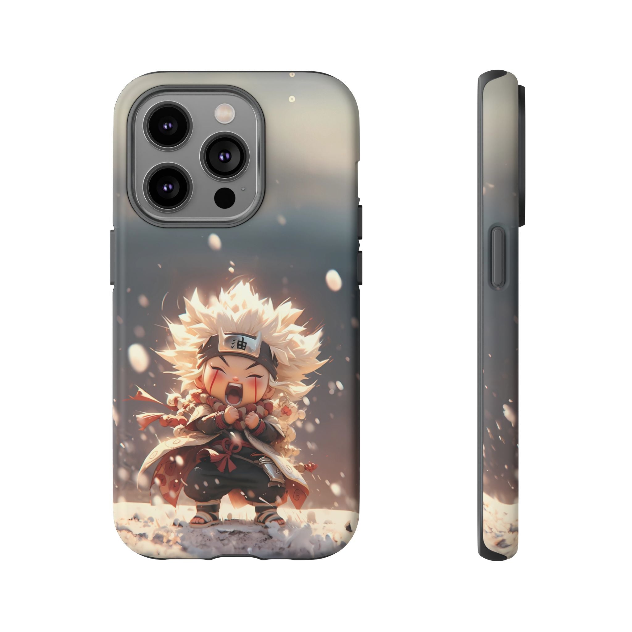 Anime Phone Case – Chibi Jiraiya Tough Protective Case for iPhone & Samsung