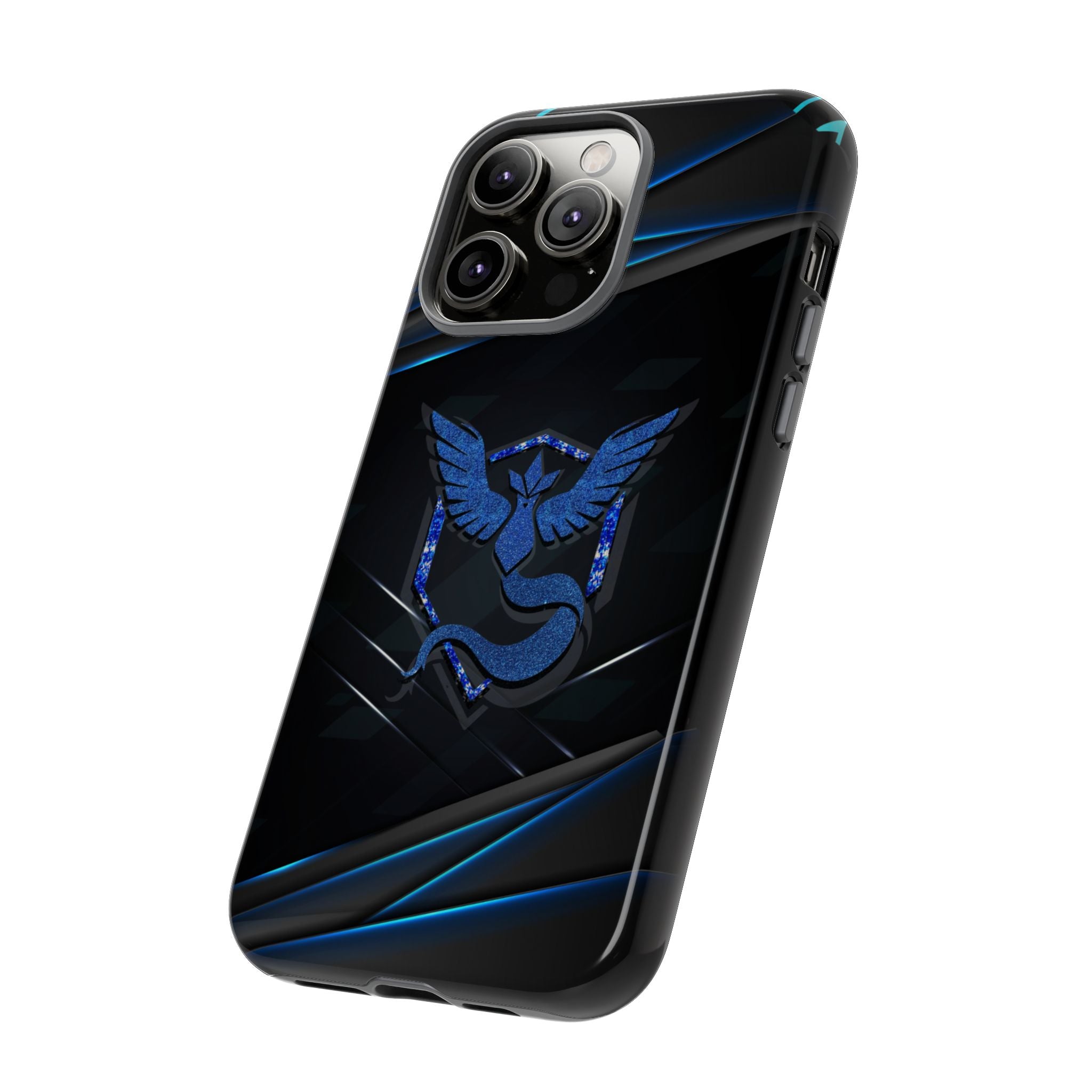 Team Mystic Phone Case - Tough Dual-Layer Protective Case for iPhone, Samsung, Pixel