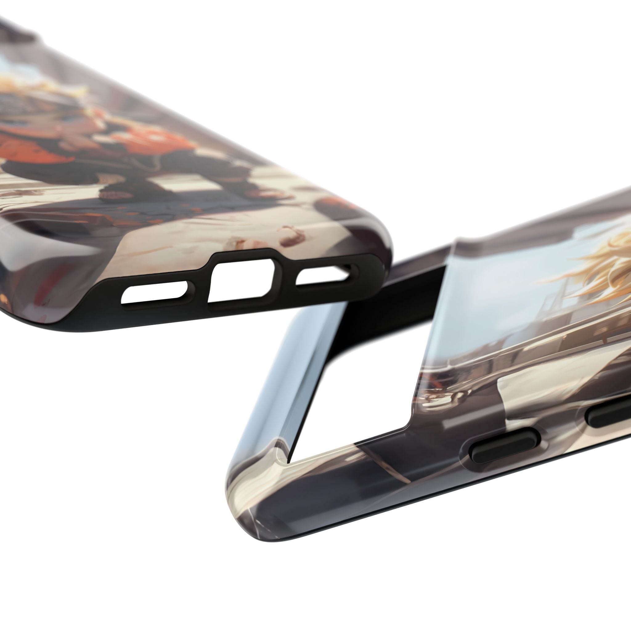 Chibi Naruto Tough Phone Case – Anime Protective Case for iPhone & Samsung, UV Resistant, Durable & Stylish