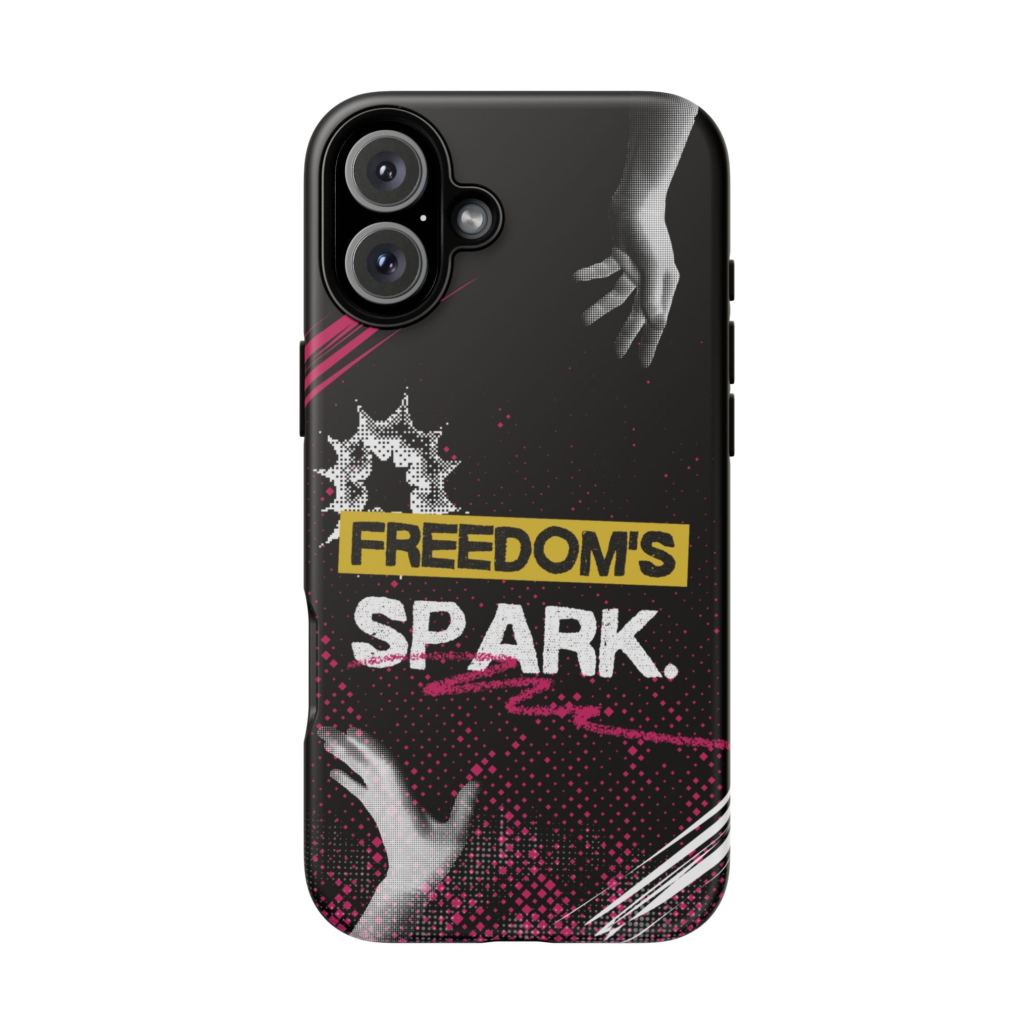Tough Cases - Freedom's Spark Motivationsl Themed Phone Protection for iPhone, Samsung, and Google Pixel (Matte/Glossy)