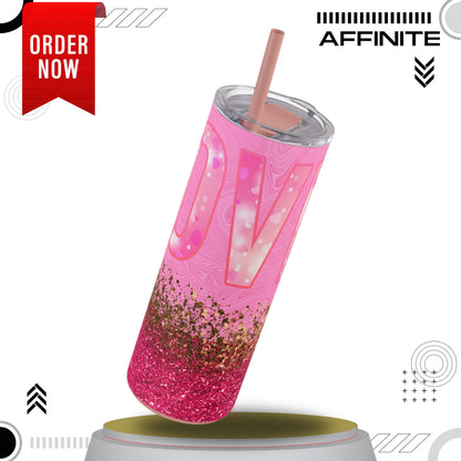 Tumblers Love-Focused Skinny Matte Tumbler – 20oz Perfect Gift Idea
