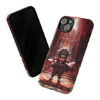 Chibi Itachi Tough Phone Case – Anime Protective Case for iPhone & Samsung, UV Resistant, Durable & Stylish