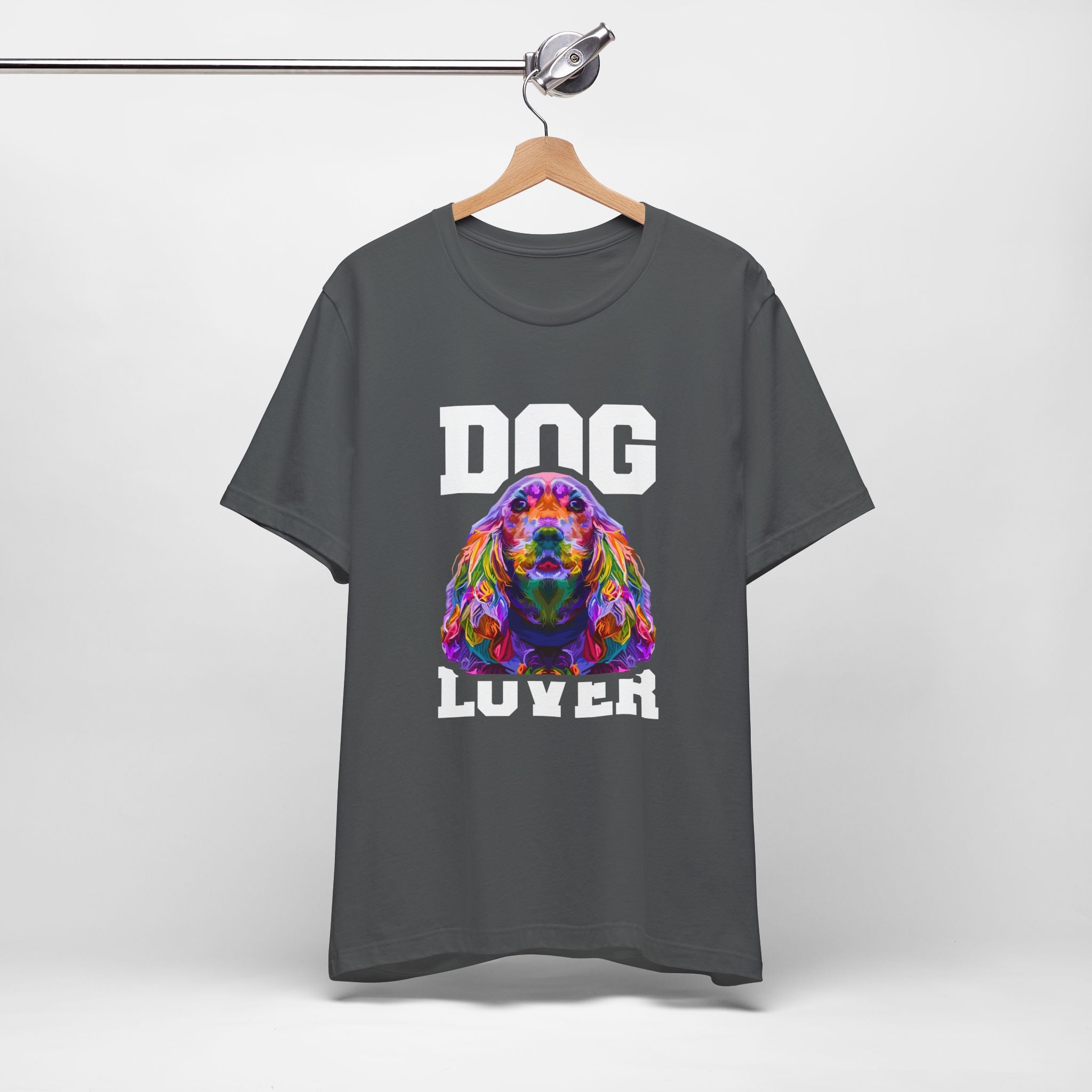 Dog Lover Graphic Tee – Unisex Dog Enthusiast Shirt | Soft Cotton T-Shirt for Pet Parents