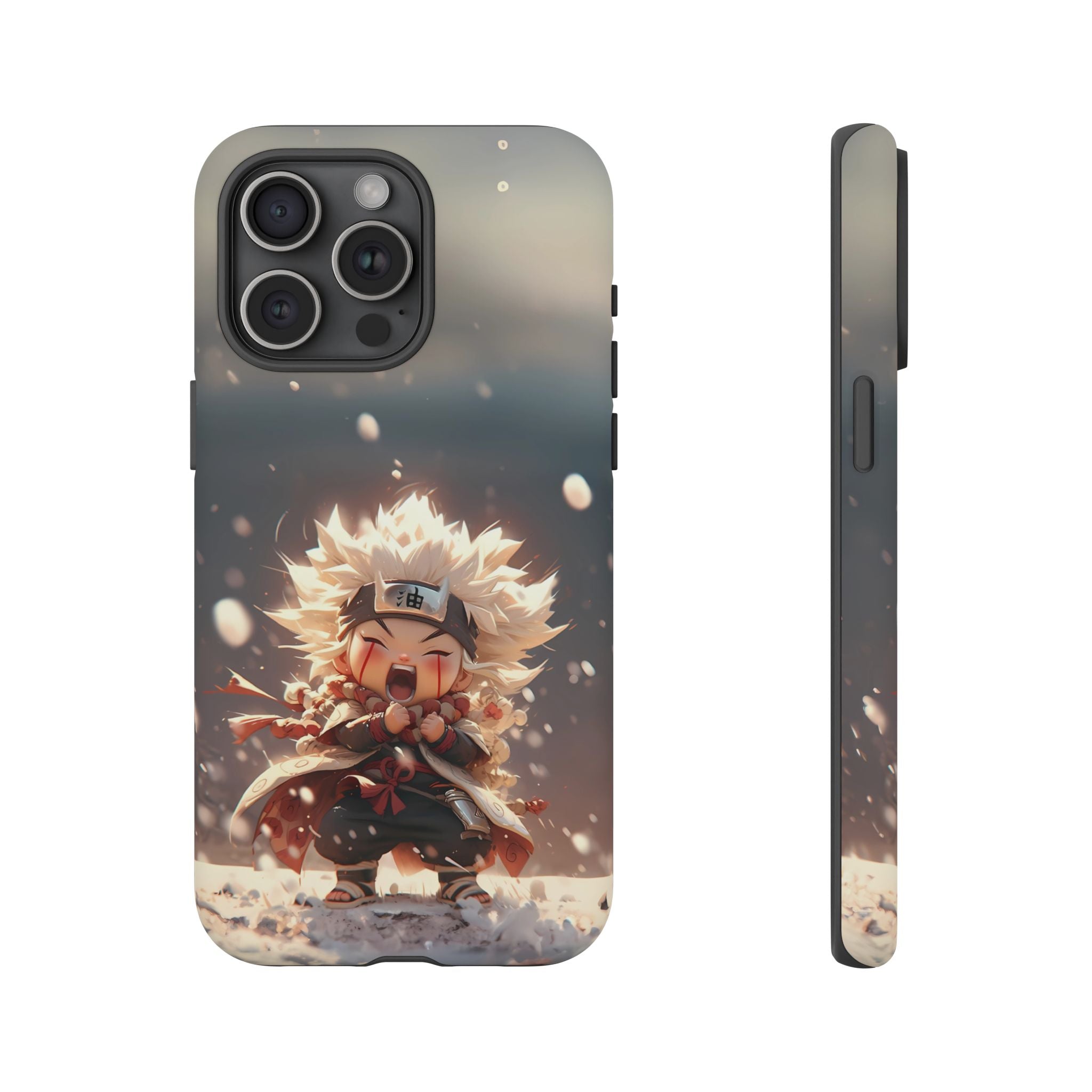 Anime Phone Case – Chibi Jiraiya Tough Protective Case for iPhone & Samsung