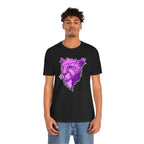 T-Shirt Vibrant Purple Leopard Tee - Unisex Jersey Shirt, Wild Animal Print, Graphic Tee, Gifts for Nature Lovers, Unique Artwear, Stylish [...]
