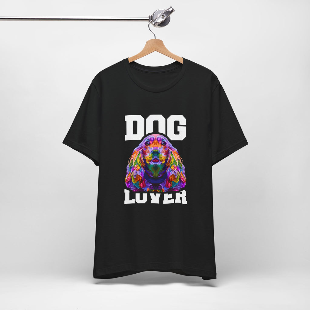Dog Lover Graphic Tee – Unisex Dog Enthusiast Shirt | Soft Cotton T-Shirt for Pet Parents