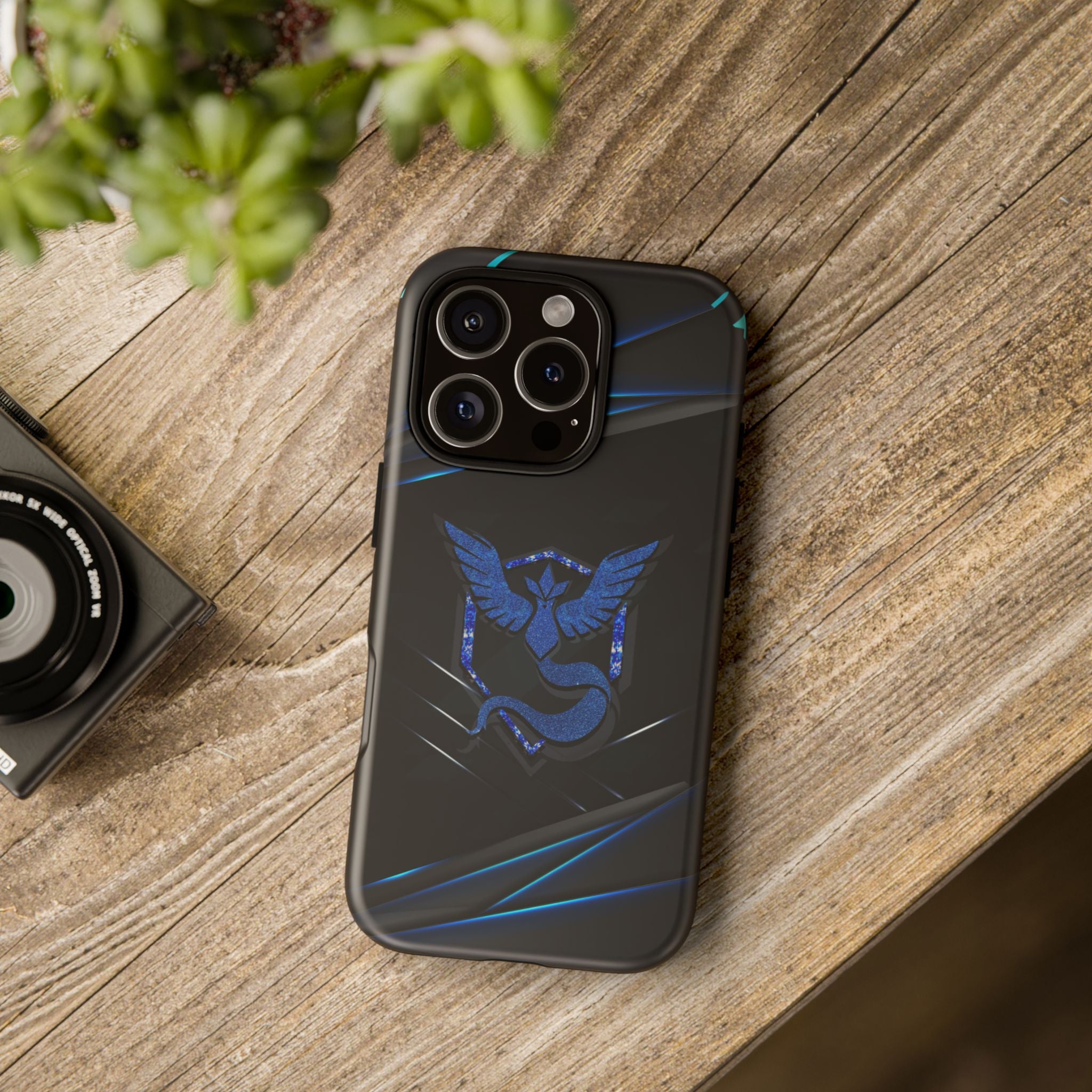 Team Mystic Phone Case - Tough Dual-Layer Protective Case for iPhone, Samsung, Pixel