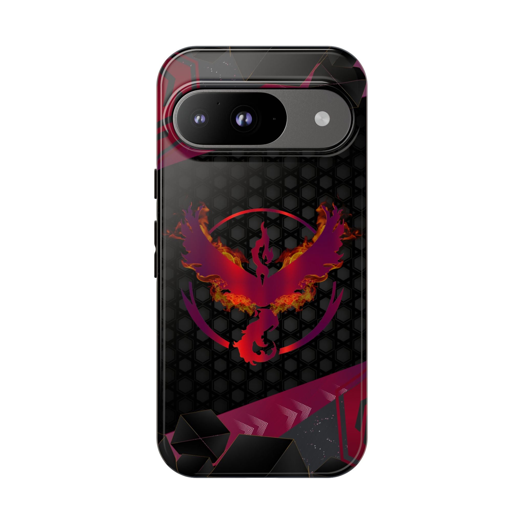 Pokémon Phone Case – Team Valor Tough & Rugged Dual-Layer Protection for iPhone, Samsung, Pixel | Wireless Charging Ready