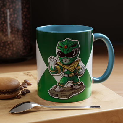 Mug Green Ranger Mug – 11oz & 15oz Mighty Morphin Power Rangers Ceramic Cup