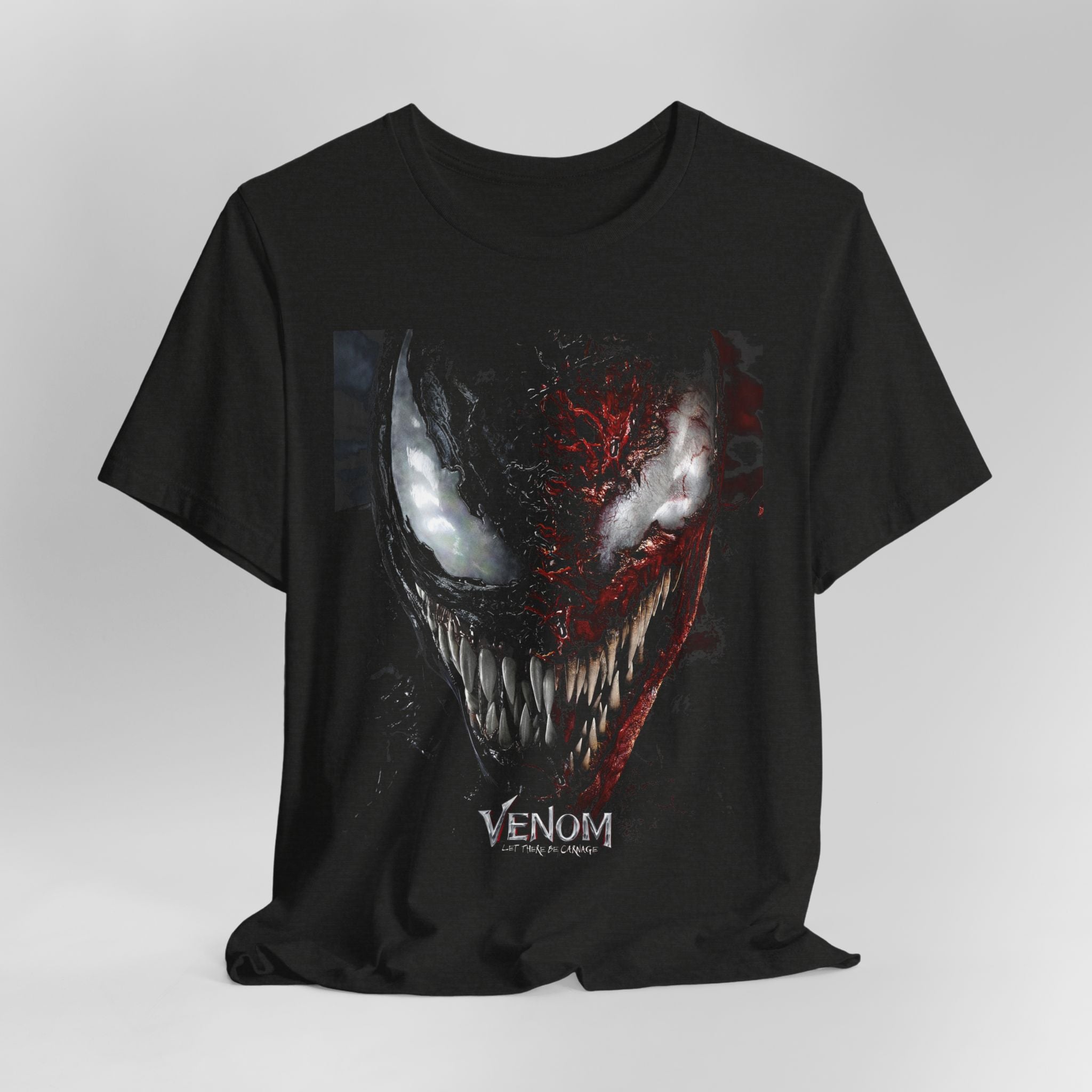 Venom Graphic Unisex Jersey Tee - Perfect for Fans