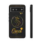 Tough Case Queen Phone Case – Matte & Glossy Crown Design for iPhone, Samsung & Pixel Google Pixel 6 Matte