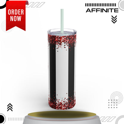 Tumblers Valentine Tumbler 20oz - "So Kiss Me" Matte Skinny Cup
