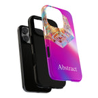 Vibrant 3D Cube Phone Case - Colorful Gradient Art for iPhone, Samsung & Pixel