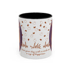 Cute Hedgehog Accent Coffee Mug , Funny Gift for Animal Lovers, (11oz) (15oz)