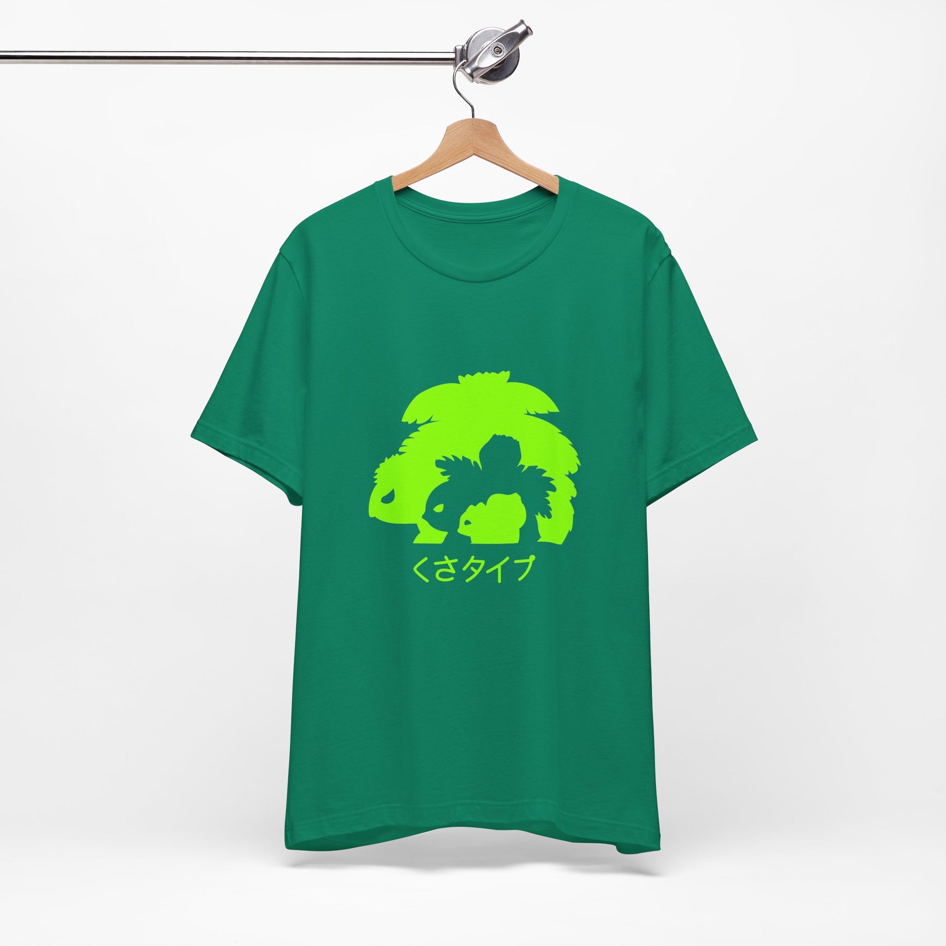 T-Shirt Neon Graphic Tee, Cool Unisex T-Shirt, Trendy Casual Wear, Gift for Gamers, Streetwear Style Kelly