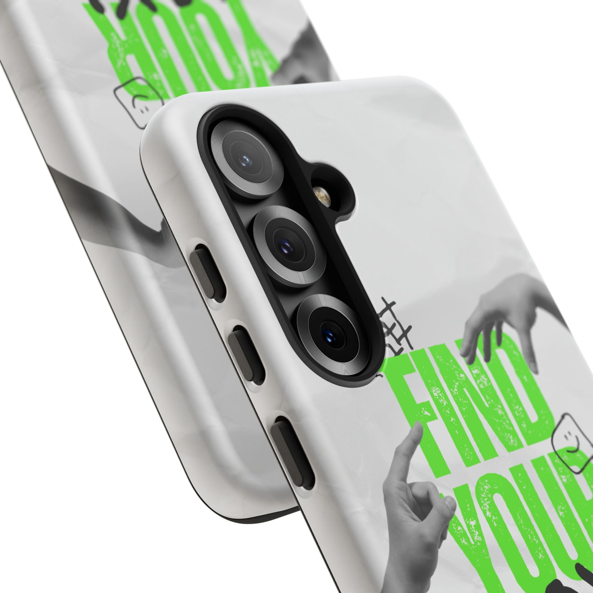 Phone Cases - Find Your Joy Themed Tough Phone Protection for iPhone, Samsung, Google Pixel (Matte/Glossy)