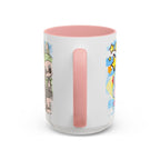 Lazy Yoga Accent Coffee Mug - Cute Animal Design 11oz & 15oz