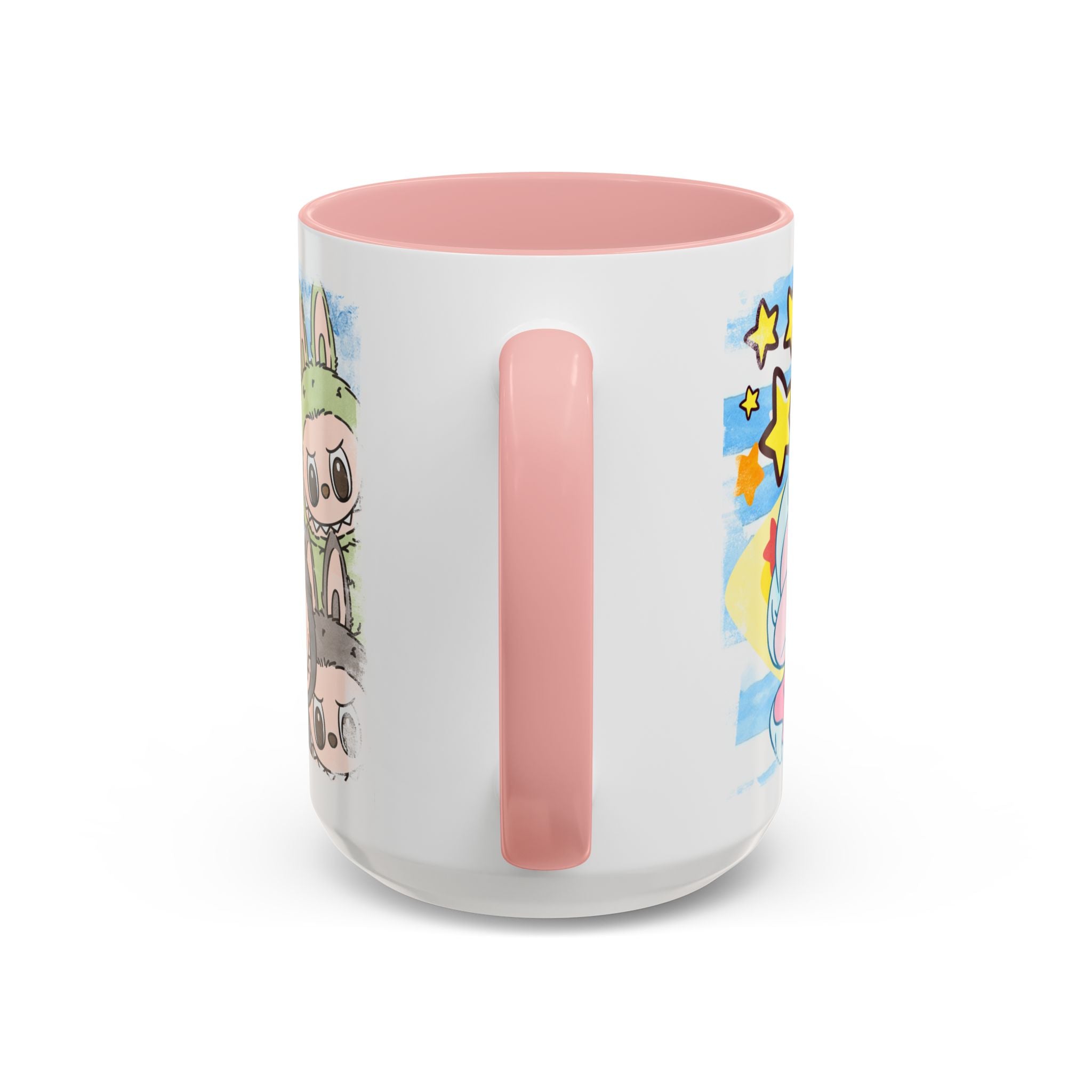 Lazy Yoga Accent Coffee Mug - Cute Animal Design 11oz & 15oz