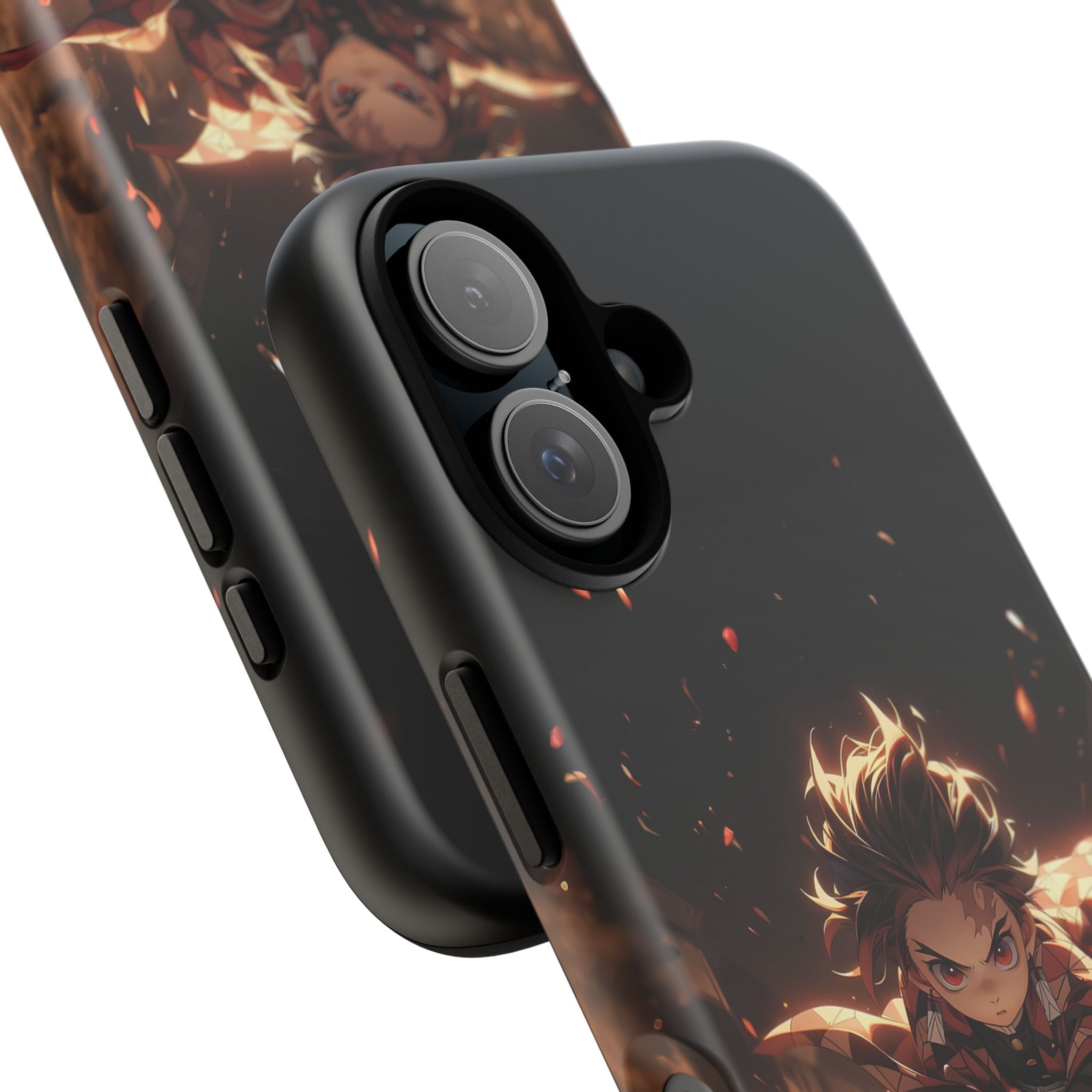 Tough Phone Case – Chibi Tanjiro Kamado Anime Protective Case for iPhone & Samsung