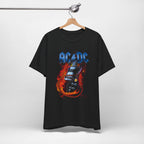 AC/DC Graphic Tee – Rock Band T-Shirt for Fans | Unisex Fit with Flame Guitar Design