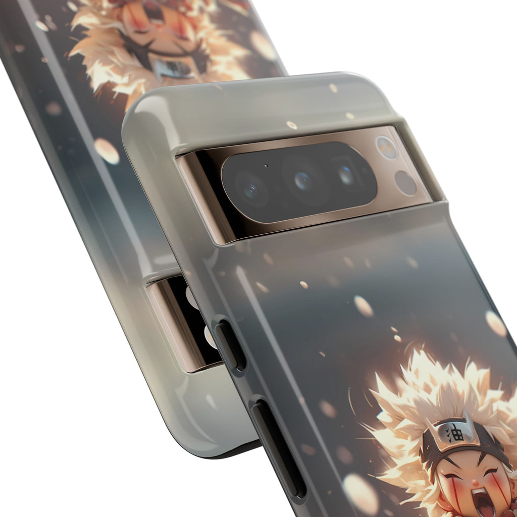 Anime Phone Case – Chibi Jiraiya Tough Protective Case for iPhone & Samsung