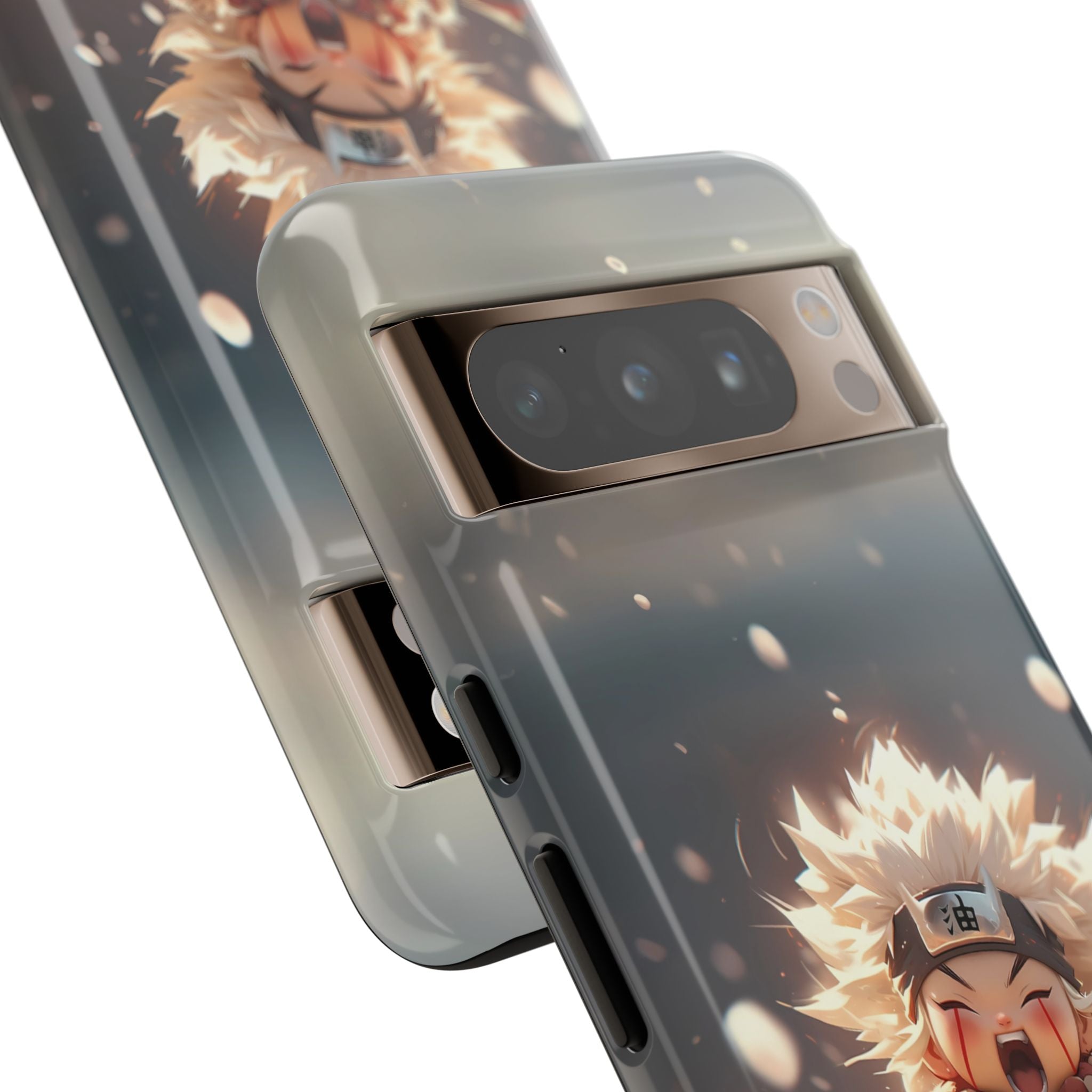 Anime Phone Case – Chibi Jiraiya Tough Protective Case for iPhone & Samsung