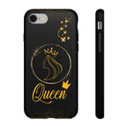 Tough Case Queen Phone Case – Matte & Glossy Crown Design for iPhone, Samsung & Pixel iPhone 8 Matte