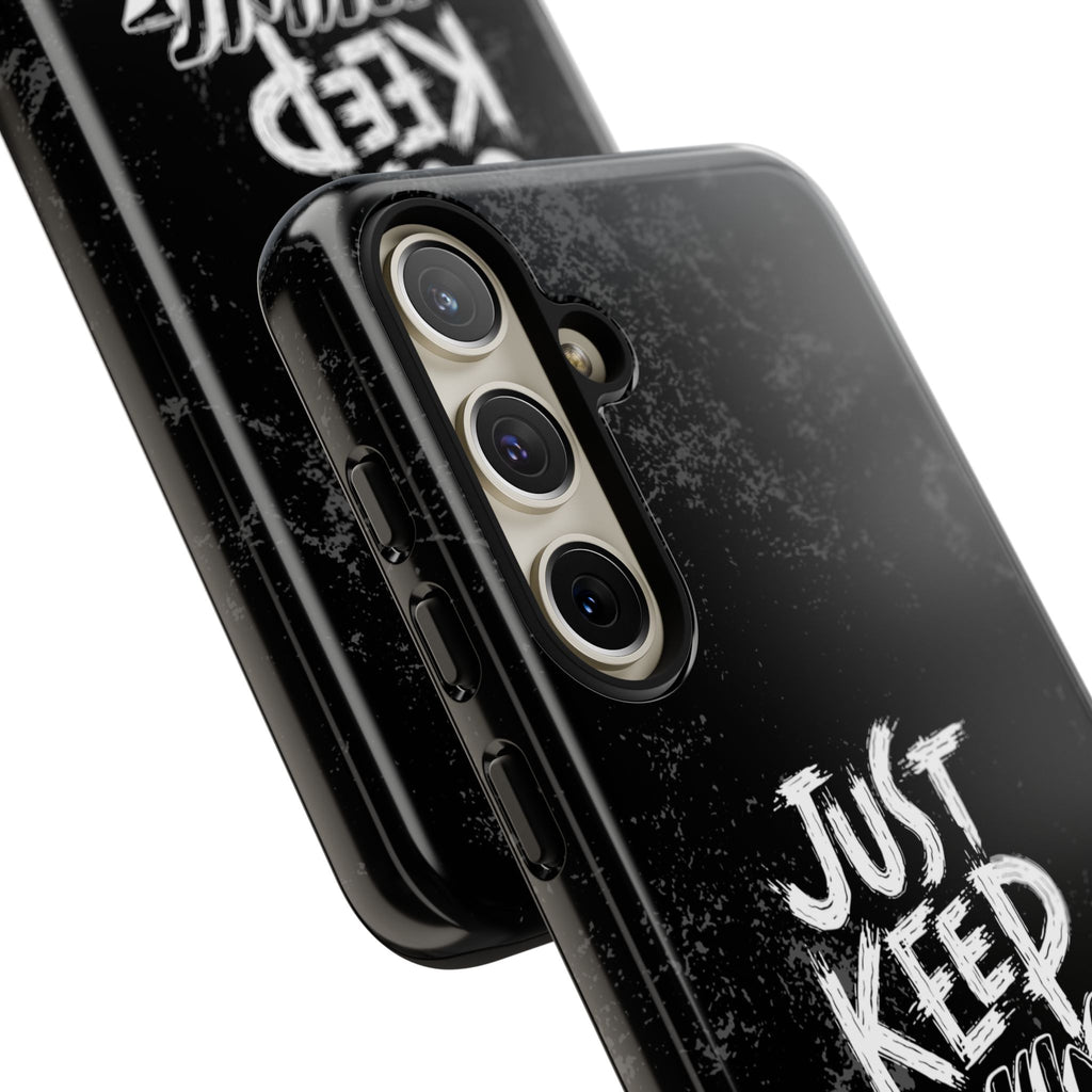 Tough Cases - Keep Moving Forward Quote Themed Phone Protection for iPhone, Samsung, and Google Pixel (Matte/Glossy)