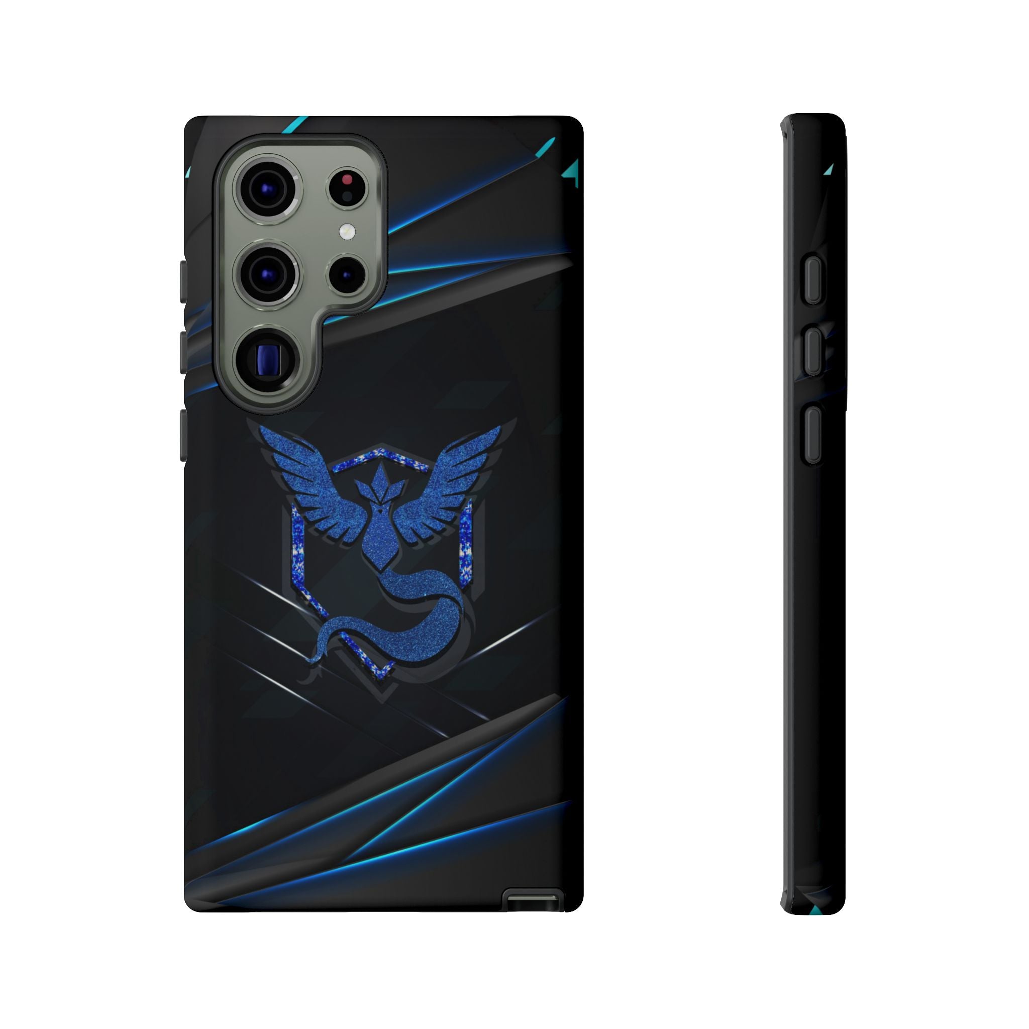 Team Mystic Phone Case - Tough Dual-Layer Protective Case for iPhone, Samsung, Pixel