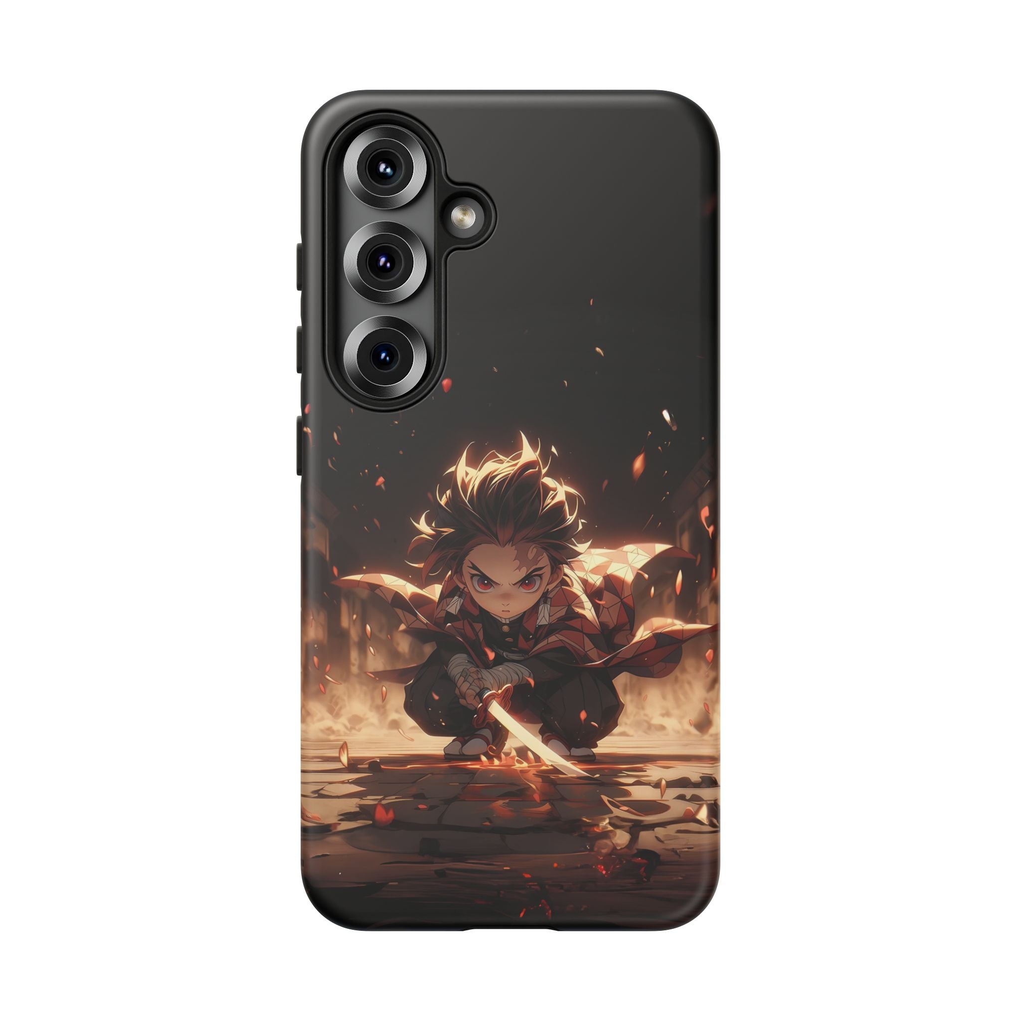 Tough Phone Case – Chibi Tanjiro Kamado Anime Protective Case for iPhone & Samsung