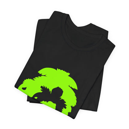 T-Shirt Neon Graphic Tee, Cool Unisex T-Shirt, Trendy Casual Wear, Gift for Gamers, Streetwear Style