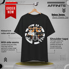 T-Shirt Awesome Bear T-Shirt - Fun Graphic Unisex Tee for Teen & Adults (100% Cotton) Black